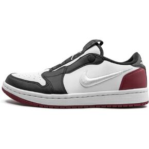 Jordan Nike Women's Shoes Air 1 Retro Low Slip Black Toe AV3918-102
