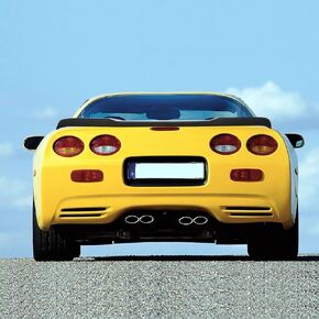 Glossy Black Turnk Spoiler for 1994-2004 Chevrolet Corvette C5 Wide Body Models | ZR1 Style
