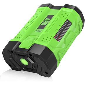 بطارية بديلة 3.0 أمبير في الساعة لبطارية ليثيوم أيون 56 فولت من EGO متوافقة مع أدوات الطاقة اللاسلكية EGO Bettery 56 فولت BA2800 BA4200 BA4200T BA1400 BA1400T BA2240 BA1120 منشار جزازة العشب in Kuwait