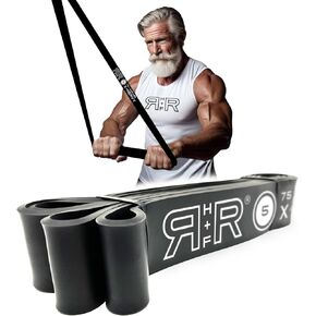 Pull Up Bands Assistance Bands with Workout Videos - #5 X-Heavy (75-100lbs) - Heavy Duty Resistance Bands for Pull Up Assist - Long Resistance Bands for Physical Therapy