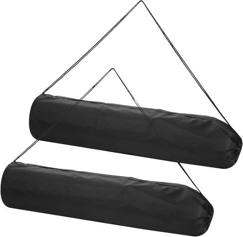 PATIKIL 35 Inch Camp Chair Replacement Bag, 2 Pack Nylon Foldable Carry Bag Storage Bag with Shoulder Strap for Outdoor Camping, Black in Saudi Arabia