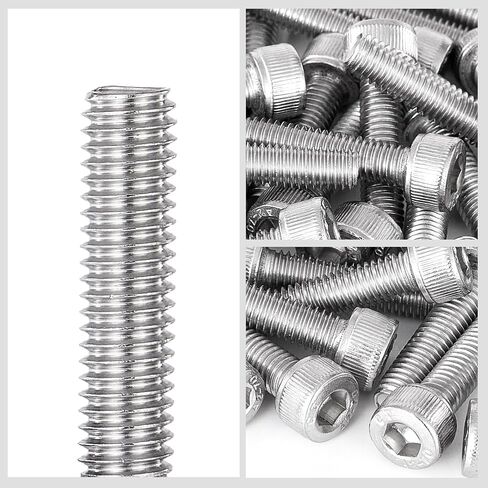 M5-0.8 x 65 مم براغي غطاء رأس مقبس سداسي 304 آلة مترية من الفولاذ المقاوم للصدأ، محرك ألين سداسي، خيط كامل، 20 قطعة in Kuwait