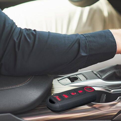 غطاء مفتاح فوب من مطاط السيليكون متوافق مع 2009-2019 Mazda 3 6 CX-5 CX-7 CX-9 MX-5 Miata Toyota Yaris iA Scion iA-RED in Kuwait