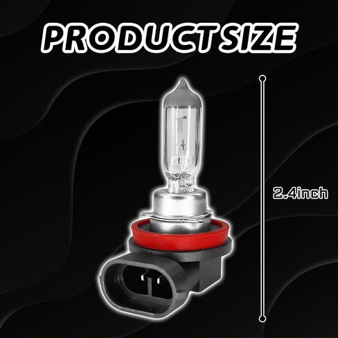H4 Headlight Bulb 12V 55W Halogen Bulb, 2PCS Low Beam High Beam Fog Light Quartz Lamp Replacement, Car Xenon White Plug and Play Headlight Bulbs Driving Light Bulb in Saudi Arabia