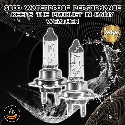 H4 Headlight Bulb 12V 55W Halogen Bulb, 2PCS Low Beam High Beam Fog Light Quartz Lamp Replacement, Car Xenon White Plug and Play Headlight Bulbs Driving Light Bulb in Saudi Arabia