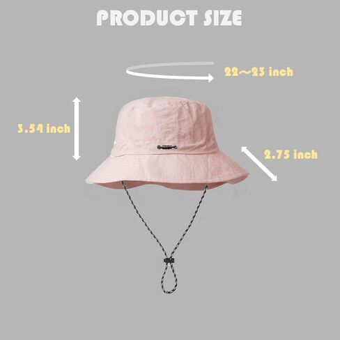 قبعات الشمس للرجال والنساء مقاومة للماء بعامل حماية من الأشعة فوق البنفسجية 50+ قبعة دلو للحماية لصيد الأسماك والمشي لمسافات طويلة والحديقة وسفاري الشاطئ in Kuwait