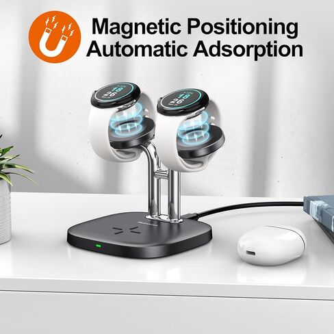 شاحن ساعة مزدوج لساعة Pixel، حامل شاحن لاسلكي 2 في 1 لساعة Google Pixel، قاعدة شحن لـ Pixel Buds Pro (ليس لـ Pixel Watch 2) in Kuwait