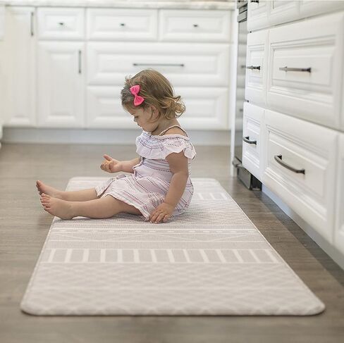 Ruggish Cali Play Runner Rug 5.9 x 2.1 ft - Soft Cushion Reversible Baby Kids Playmat + Interactive Play Map + Waterproof (Grey) in Saudi Arabia