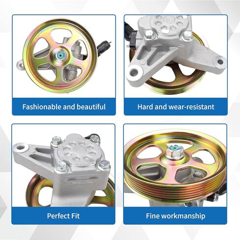 مضخة التوجيه السلطة مع Power Fit لـ Honda Pilot 3.5L 2005-2008 ، Odyssey 3.5L 2005-2010 ، Acura MDX 3.5L 2003-2006 ، Acura MDX 3.7L 2007-2013 ، OE 21-5442 ، 56110-RGL-A03 ، 56110 -PVJ-A01 in Kuwait