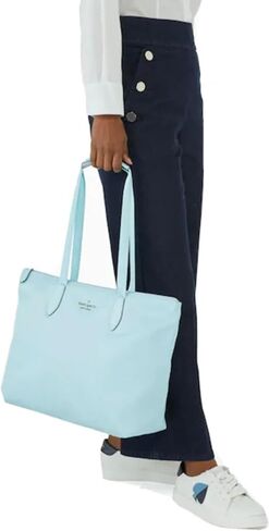 Kate Spade Kitt Nylon Large Tote (Aqua pool) in Saudi Arabia