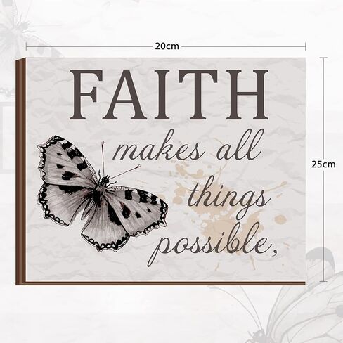 Laumoi 4 قطع فراشة ملهمة جدار الفن يقتبس الحب حلم الإيمان صدق علامات الحائط ديكور رمادي فراشة غرفة ديكور تلع ريفي تشجيع قماش علامات للمنزل غرفة نوم 8 × 10 في in Kuwait