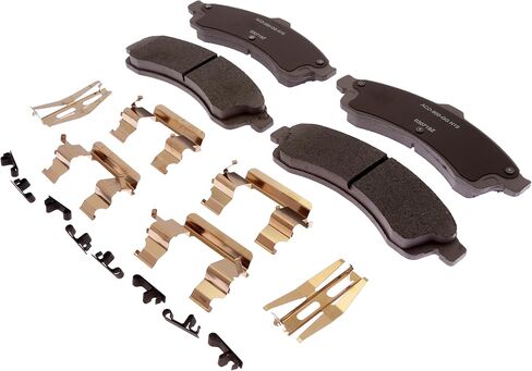 ACDelco Silver 14D882CHF1 Ceramic Front Disc Brake Pad Set with Clips in Saudi Arabia