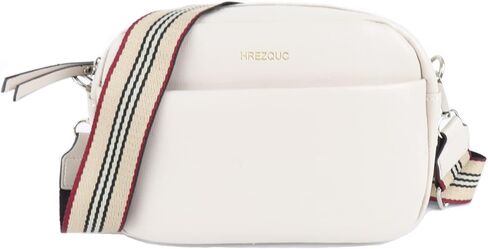 Crossbody Bag For Women Vegan Leather Camera Purses Shoulder Handbags with Wide Strap in Saudi Arabia