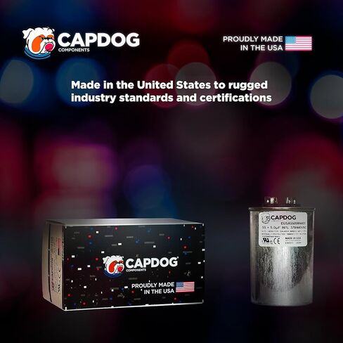 صنعت الولايات المتحدة الأمريكية 55+5 فائق التوهج 55/5 (MFD) 370 فولت أو 440VAC استبدال مكثف مستدير مزدوج التشغيل لـ 97F9839 Z97F9839 97F9839BZ3 97F9839BX Z97F9815 97F9815 89M93 89M9301 47K38 47K3801 و المزيد in Kuwait