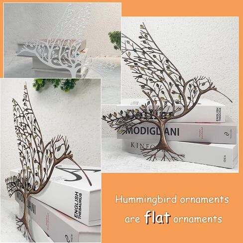 Metal Wall Art Hummingbird with Branches Leaves Bird Ornaments for Indoor or Outdoor Wall Hanging Decor in Saudi Arabia