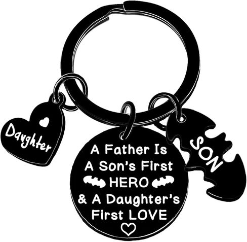 سلسلة مفاتيح للأب من هدايا عيد ميلاد الابنة والأب، الأب هو البطل الأول للابن والحب الأول للابنة in Kuwait