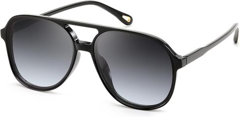 Retro Aviator Sunglasses for Women Men 70s Vintage Trendy Square Aviators Shades in Saudi Arabia