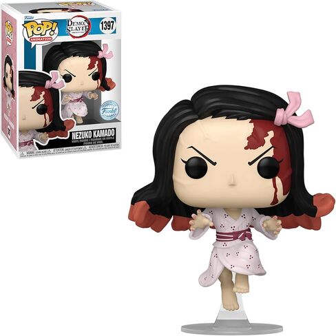 Funko Pop Demon Slayer Nezuko Kamado Metallic إصدار خاص متعدد الألوان حصريًا in Kuwait