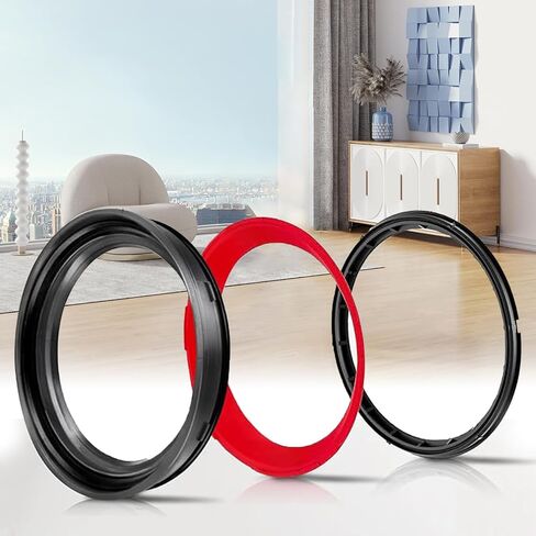 Dust Bin Top Fixed Sealing Ring Compatible with V10 SV12 Replacement for Dyson Dirt Cup/Dustbin Seal Ring Accessories with V10 SV12 Filters in Kuwait