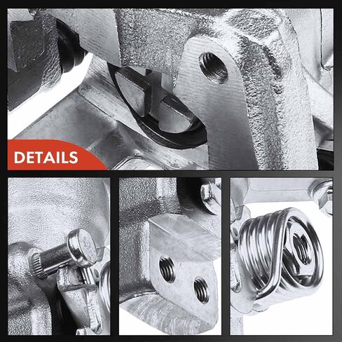 A-Premium Disc Brake Caliper Assembly with Bracket Compatible with Select Suzuki Models - Kizashi 2010 2011 2012 2013, L4 2.4L - Rear Right Passenger Side in Saudi Arabia