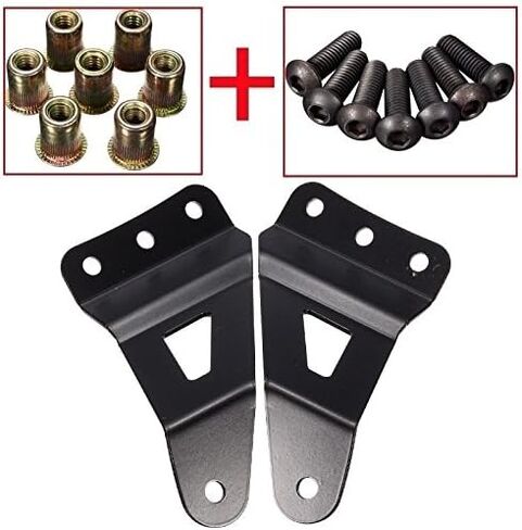 KATUR 50 بوصة منحني LED علوي للزجاج الأمامي يتصاعد شريط الإضاءة لجنرال موتورز بيك اب وسيارات الدفع الرباعي لعام 2007-2013 4WD/2WD شيفروليه سيلفرادو 1500/2500HD/ 3500HD بيك اب/ 4WD/2WDTahoe/Suburban/Avalanche in Kuwait