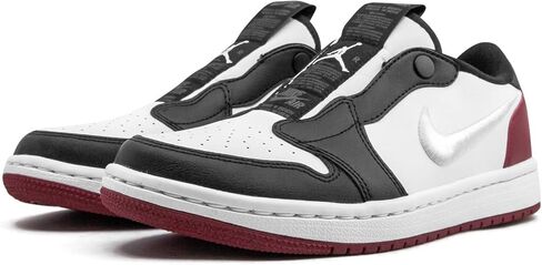 Jordan Nike Women's Shoes Air 1 Retro Low Slip Black Toe AV3918-102 in Saudi Arabia