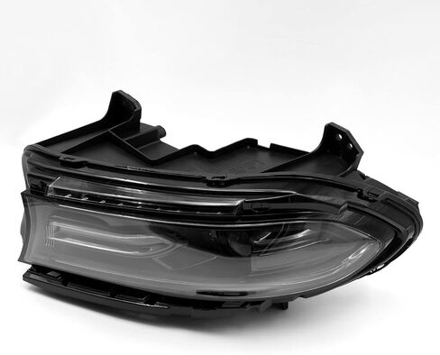 For Dodge Charger Headlights Assembly 2015 2016 2017 2018 2019 2020 2021 Halogen Model Headlamp with LED DRL & Turn Signal Lights Left Driver & Right Passenger Side 68214399AC 68214398AC in Saudi Arabia