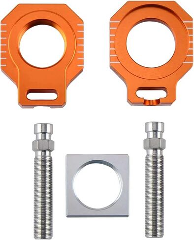 أداة ضبط سلسلة كتلة المحور الخام | متوافق مع الدراجات النارية KTM وHusqvarna in Kuwait