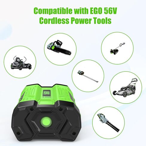 بطارية بديلة 3.0 أمبير في الساعة لبطارية ليثيوم أيون 56 فولت من EGO متوافقة مع أدوات الطاقة اللاسلكية EGO Bettery 56 فولت BA2800 BA4200 BA4200T BA1400 BA1400T BA2240 BA1120 منشار جزازة العشب in Kuwait