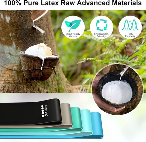 مجموعة أربطة تمرين المقاومة للنساء والرجال والساقين والأذرع والأكتاف واللياقة البدنية المنزلية وتدريبات القوة واليوجا وأشرطة البيلاتيس المرنة in Kuwait