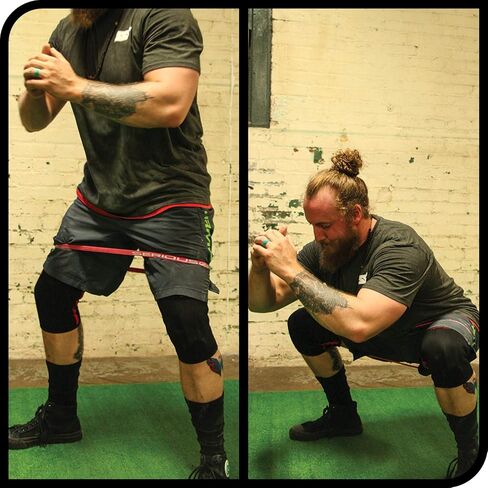 SERIOUS STEEL FITNESS 12 inch Resistance Band | Deadlift Band | Hip Band | Glute Activation and Dynamic Warm Up Band in Kuwait