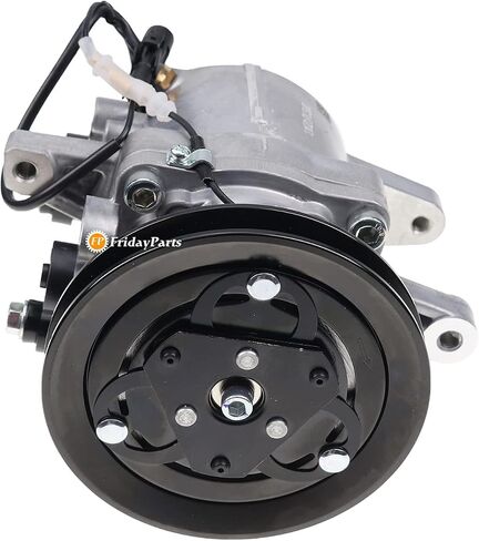 FridayParts Air Conditioning Compressor RD451-93900 RD45193900 Compatible for Kubota R430 R530 R630 SVL75C SVL75-2C SVL90C SVL95-2SC U35-4 U55 U55-4 in Saudi Arabia
