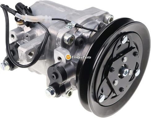 FridayParts Air Conditioning Compressor RD451-93900 RD45193900 Compatible for Kubota R430 R530 R630 SVL75C SVL75-2C SVL90C SVL95-2SC U35-4 U55 U55-4 in Saudi Arabia