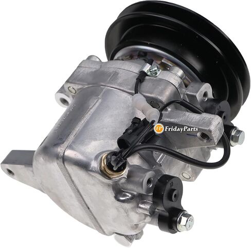 FridayParts Air Conditioning Compressor RD451-93900 RD45193900 Compatible for Kubota R430 R530 R630 SVL75C SVL75-2C SVL90C SVL95-2SC U35-4 U55 U55-4 in Saudi Arabia