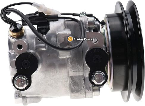 FridayParts Air Conditioning Compressor RD451-93900 RD45193900 Compatible for Kubota R430 R530 R630 SVL75C SVL75-2C SVL90C SVL95-2SC U35-4 U55 U55-4 in Saudi Arabia