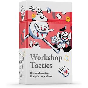 Workshop Tactics Card Deck, Business Tool to Improve Your Influence, Confidence and Persuasion in Workshops, Meetings, Presentations and More, 54 Cards in a High Quality Case