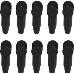 Car Battery Terminal Protector Covers, 10Pcs Silicone Terminal Covers Protect Battery Multi Purpose Easily Use Safer R End Cover for Alternators Starters