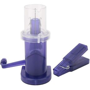 HEEPDD Weaver Knitter, Household Hand Spool Knitter Blue Sewing Tool Knitting Machine for DIY Knitting Spool Knitter