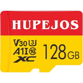 128GB Memory Card, Full HD, SD Card V7/V8 Full Size SD