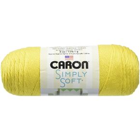 Bulk Buy: Caron Simply Soft Yarn Solids (3-Pack) Lemonade H97003-9776