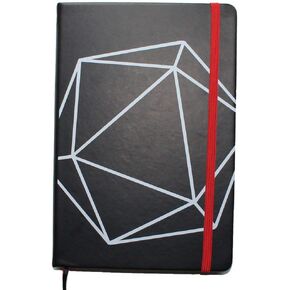 DND Notebook Gift Set - Hardback Journal and Pen for Dungeons and Dragons and Other RPG Games - D20 Design