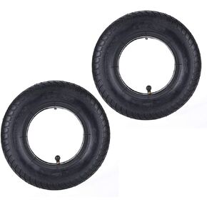 2 set of 8.5x2 Tires & Inner Tubes 8 1/2x2 Electric Tire 50/75-6.1 Scooter Replacement Wheels for Bladez Electric Scooters, Pocket Bikes, Gas Scooter, Mini Choppers and Mini Bikes