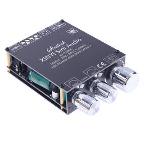 Bluetooth-Compatible Amplifier Module,100W+100W HiFi Amplifier Audio Module with Stereo Treble Bass for DIY Home Audio Passive Speakers