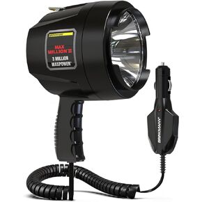 800-2301-0 Max Million III with 12V DC Charger Halogen Bulb Spotlight