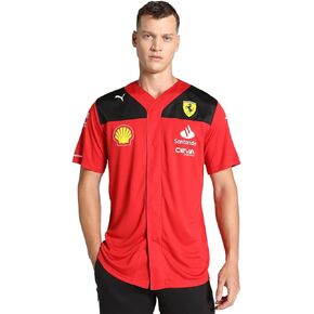 Scuderia Ferrari - 2023 Baseball Shirt - Men - Red - Size: L