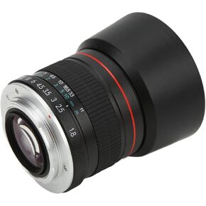 Camera Lens, 85mm F1.8 Large Aperture Full Frame Manual Lens, for Nikon, D810, D800, D700, D610, D300, D3100, D3300,