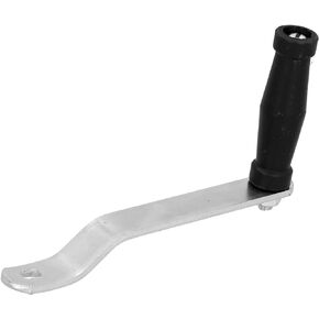 Winch Handle, Universal Steel Winch Handle Crank Replacement with Comfortable Grip for Marine Boat Trailer Accessory