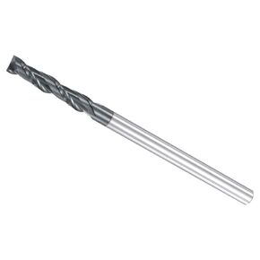 Square Nose End Mill, 6mm x 30mm Cutting 6mm Shank, AlTiN Coated P05 Carbide 2 Flutes CNC Router Bits - (Applications: for Milling Stainless Steel Hardened Steel)