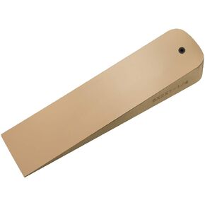 CS Unitec | Non-Sparking Aluminum Bronze Flange Wedge with Lanyard Hole | Metal Pipefitting Welding Tool | 1/4 in x 1/2 in x 3 in