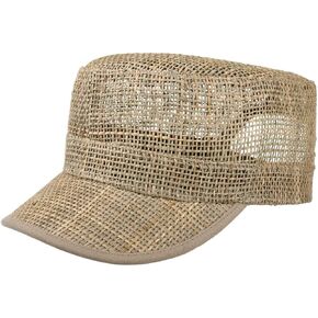 Lipodo Straw Army Cap Women/Men |